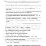 Client Consultation Form Cosmetology Student Beauty Business Salon