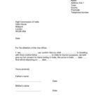 Consent Letter Format For Vat Registration Permission Photos Sample