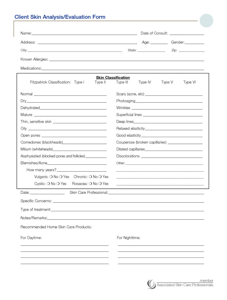 Consent Treatment Forms