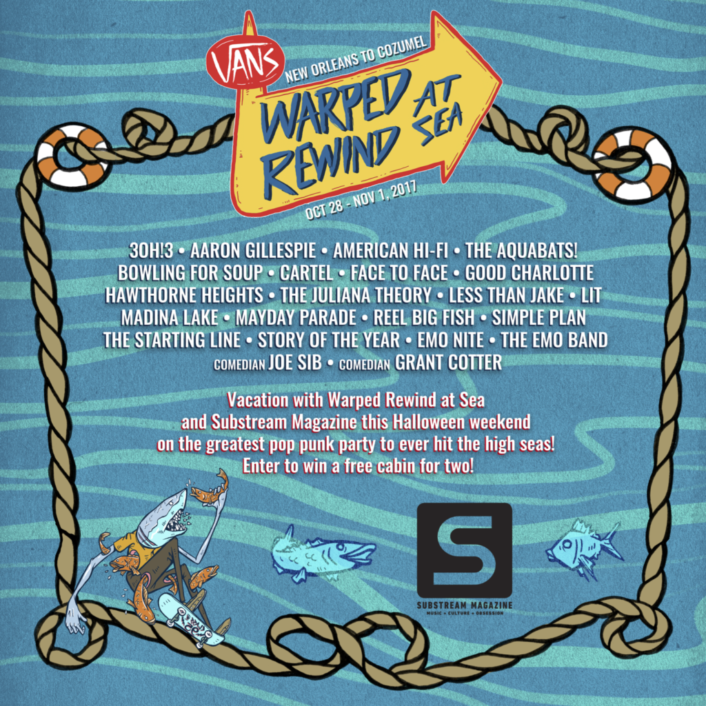 CONTEST Win A Cabin For 2 On Warped Rewind At Sea