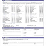 Dental Medical History Form Template Awesome Medical History Form For