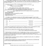 Fillable Hipaa Privacy Authorization Form Printable Pdf Download