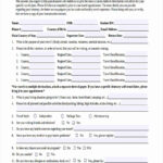 FREE 11 Travel Questionnaire Forms In PDF Excel Ms Word