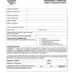 FREE 12 Tattoo Consent Forms In PDF