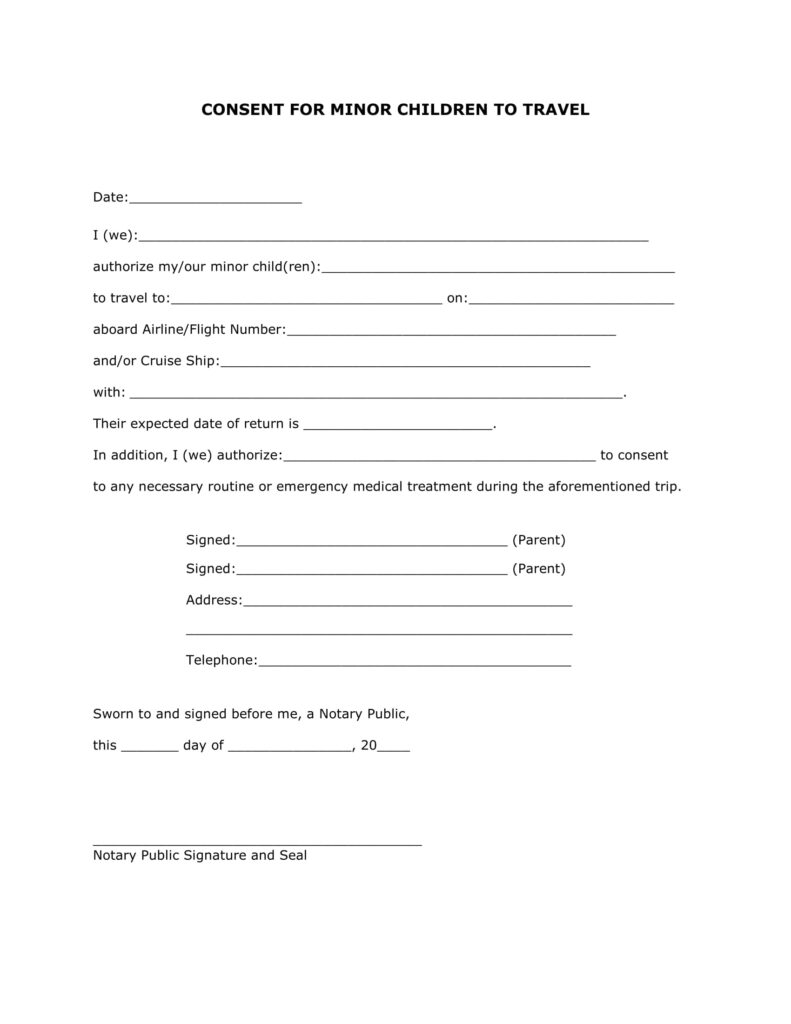 FREE 12 Travel Forms Travel Proposal Registration Form Passport Visa 