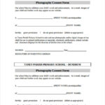 FREE 13 Photography Consent Forms In PDF Ms Word