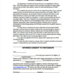 FREE 13 Photography Consent Forms In PDF Ms Word