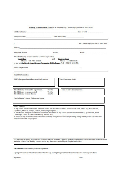 FREE 32 Holiday Forms In PDF MS Word