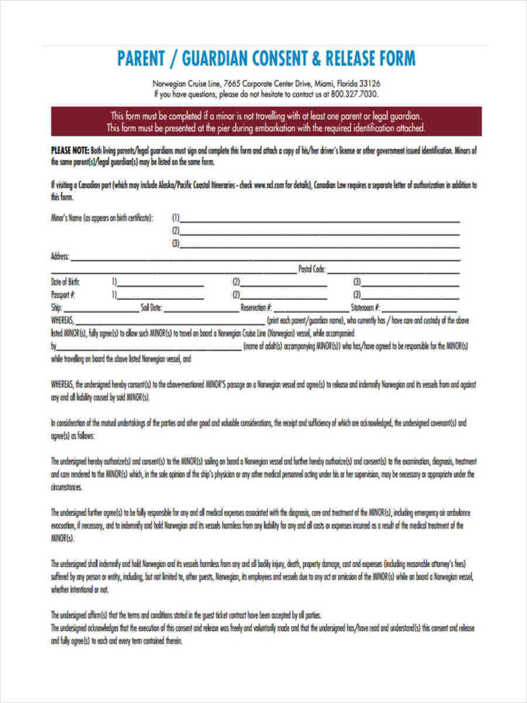 FREE 34 Consent Form Formats In PDF MS Word Excel