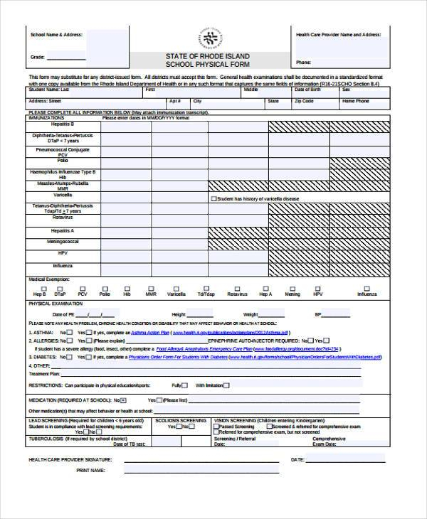 FREE 36 Medical Forms In PDF MS Word Excel