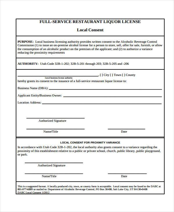 FREE 40 Sample Consent Forms In PDF