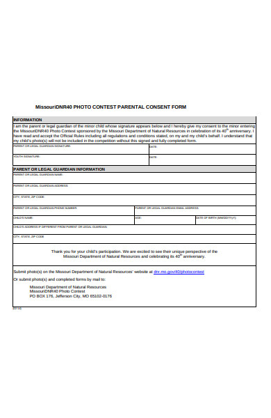 FREE 43 Sample Parental Consent Forms In PDF Ms Word