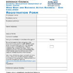 FREE 6 Gym Registration Forms In PDF MS Word