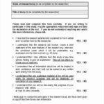 FREE 6 Research Consent Forms In PDF MS Word