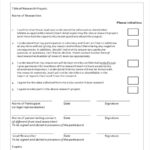 FREE 7 Participant Consent Forms In MS Word PDF