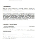 FREE 7 Psychology Consent Forms In PDF