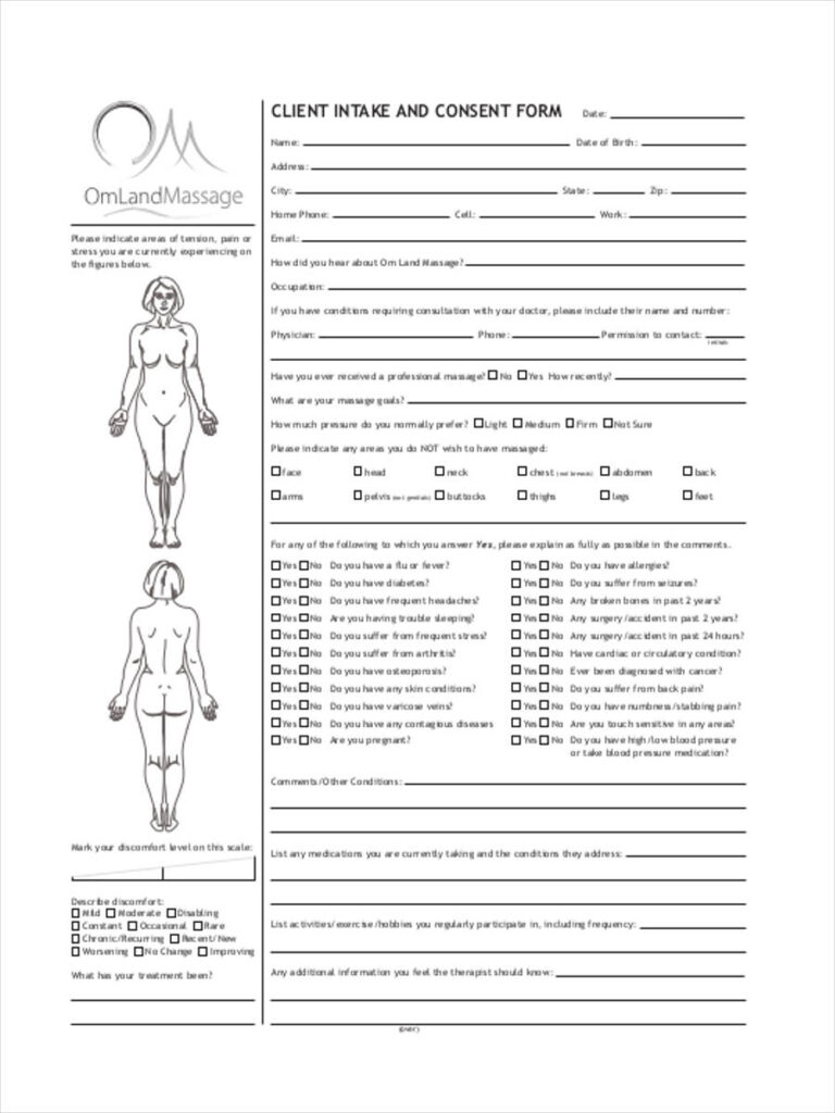 FREE 9 Client Consent Forms In PDF Ms Word