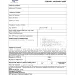 FREE 9 Client Consent Forms In PDF Ms Word