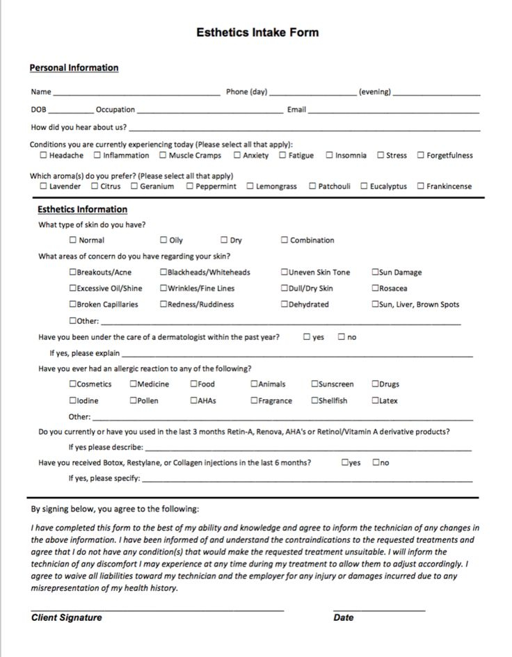 Free Massage Consultation Form Attending Free Massage Consultation Form 