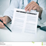 Informed Consent Stock Image Image Of Diagnostic Exam 40242989