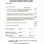 Medical Consent Form Template Beautiful Sample Research Consent Form 8