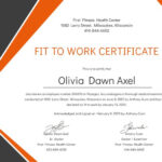 Medical Fitness Certificate Format Template Free JPG Google Docs