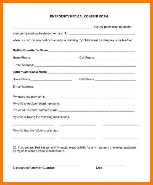 Medical Release Form For Grandparents medicaltreatment medical 