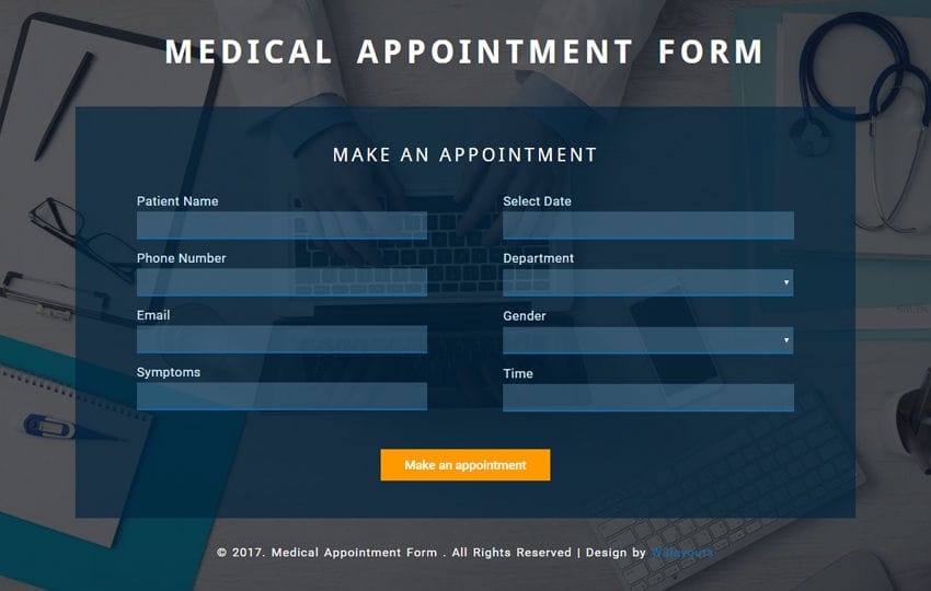 New Health Care Medical Hospital Website Template W3Layouts