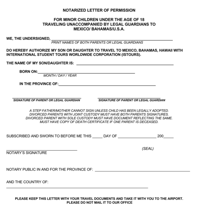 Notarized Letter Of Authorization Samples Templates Download