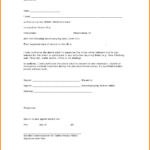 Notarized Letter Sample Letter Of Consent To Travel Without Parents