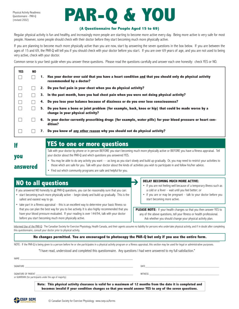 Par Q And You Forms