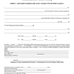 Parental Consent Form For Child Travel Free Download