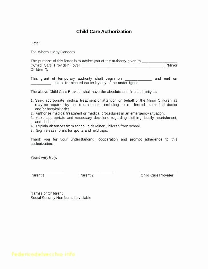 Parental Medical Release Form Template Medical Consent Form Children 