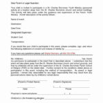 Participation Waiver Form Template Beautiful Participation Form