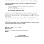 Patient Consent Form Hipaa Printable Pdf Download