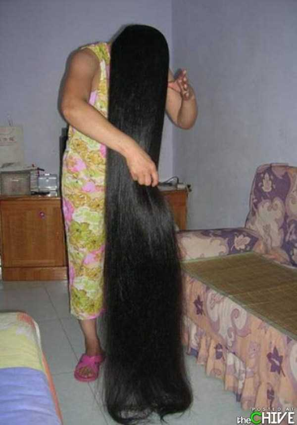People With Ridiculously Long Hair KLYKER COM