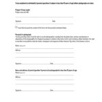 Photography Consent Form Free Printable Documents Consent Forms