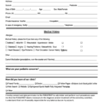 Podiatry New Patient Form Printable Pdf Download