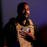 Rapper Kanye West Gets Emotional As He Holds His First Rally In Support