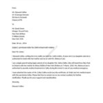 Sample Permission Letter For Child Travel Formal Written Found