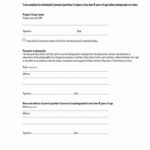 Standard Media Release Form Template Inspirational Graphy Consent Form