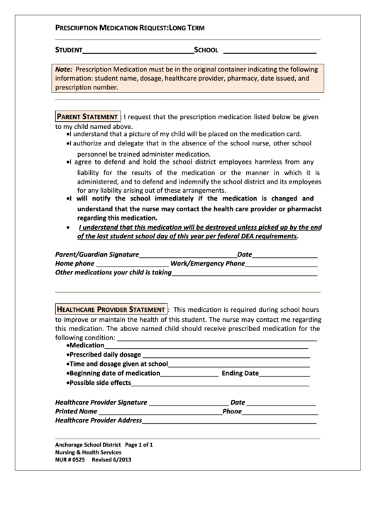 Top 13 Medication Request Form Templates Free To Download In PDF Format