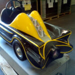 Vintage Coin Operated Penny Arcade Batmobile Obnoxious Antiques