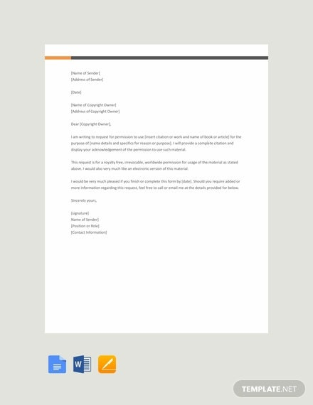 13 Permission Request Letter PDF Free Premium Templates