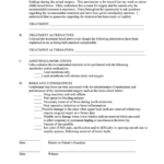 Consent For Oral Surgery Printable Pdf Download