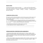 Consent Parenting Plan Form Georgia Free Download