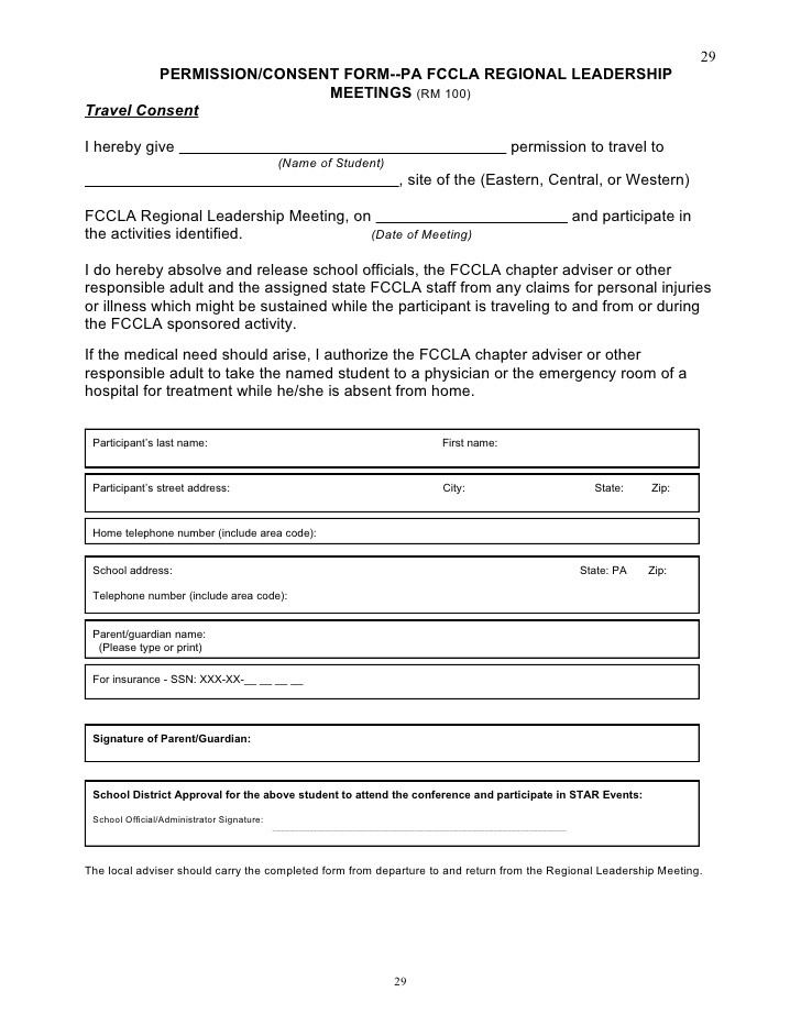 Emergency Contact Form Template For Child Klauuuudia