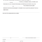 Fillable Consent For Emergency Medical Treatment Printable Pdf Download
