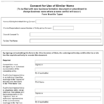 Form 590 Download Fillable PDF Or Fill Online Consent For Use Of