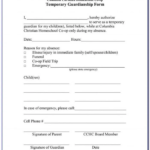 Forms For Guardianship Of A Minor Child In Indiana In 2020